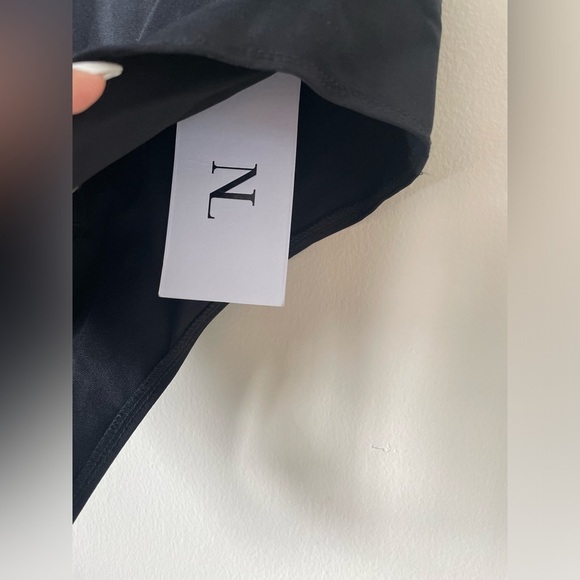 NWT Nichole Lynel The Label Bodysuit In Black - Picture 5 of 12